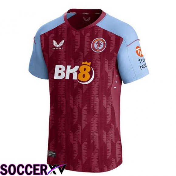 Aston Villa Soccer Jersey Home Red 2023/2024