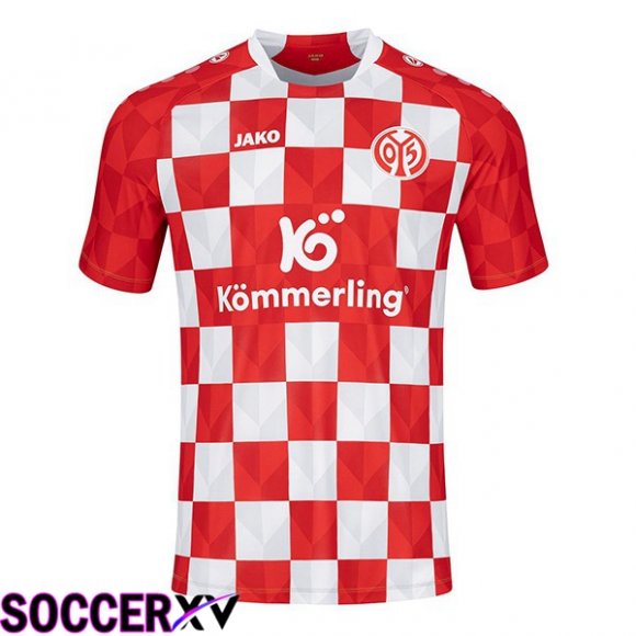 FSV Mainz 05 Soccer Jersey Home Red 2023/2024