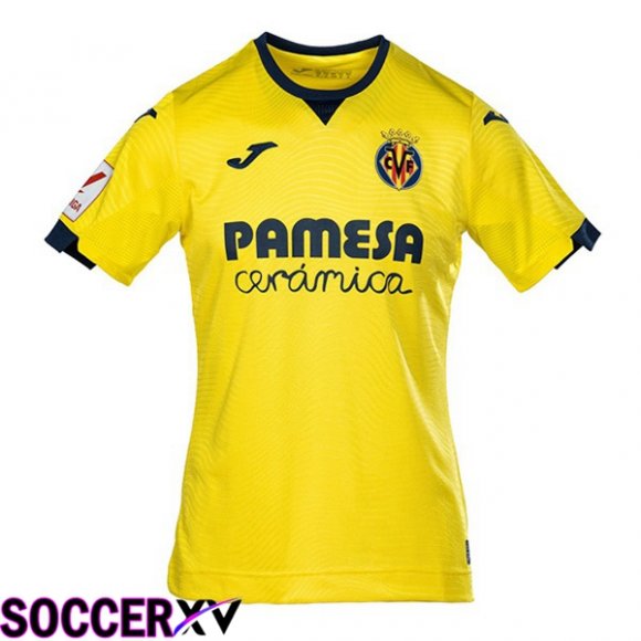 Villarreal Soccer Jersey Home Yellow 2023/2024