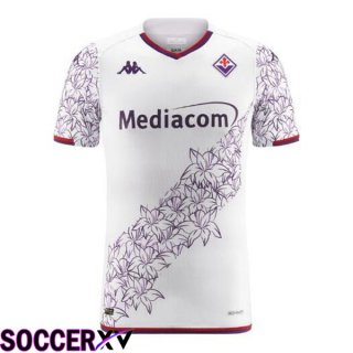 ACF Fiorentina Soccer Jersey Home White 2023/2024