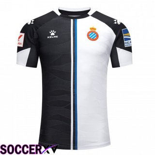 RCD Espanyol Soccer Jersey Third Black White 2023/2024