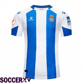 RCD Espanyol Soccer Jersey Home Blue White 2023/2024