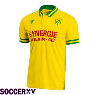 FC Nantes Soccer Jersey Home Yellow 2023/2024