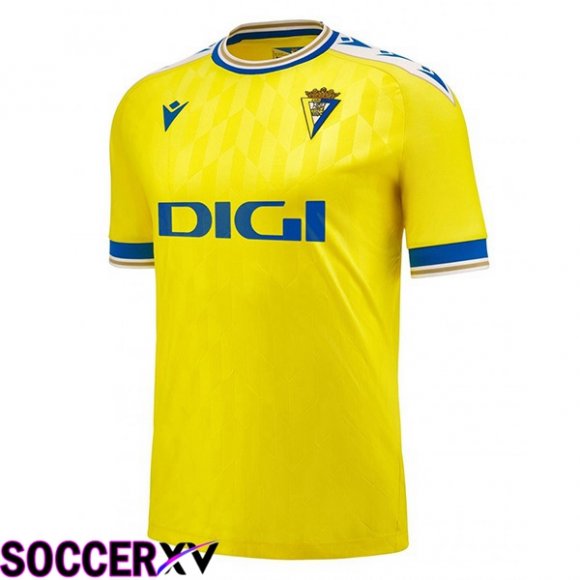 Cadiz CF Soccer Jersey Home Yellow 2023/2024