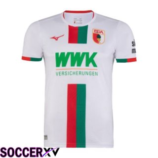 FC Augsburg Soccer Jersey Home White 2023/2024