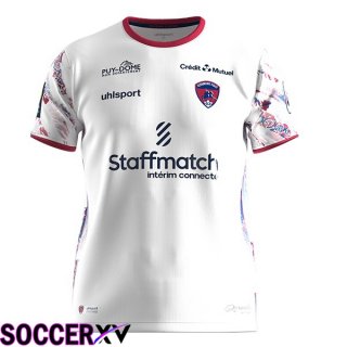 Clermont Foot 63 Soccer Jersey Away White 2023/2024