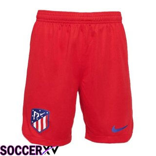 Atletico Madrid Soccer Shorts Home Red 2023/2024