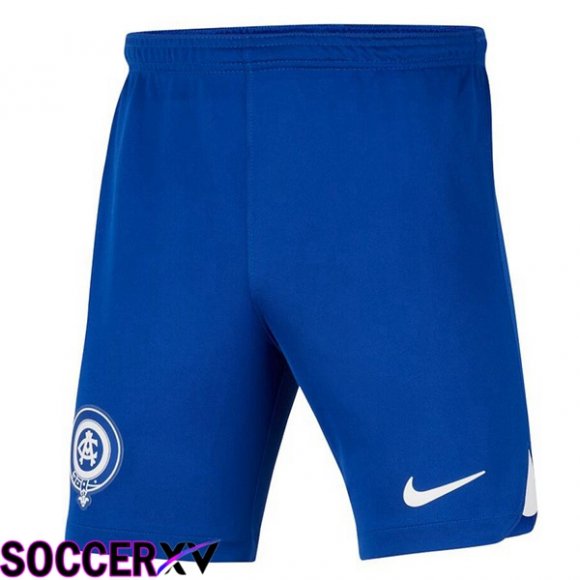 Atletico Madrid Soccer Shorts Away Blue 2023/2024