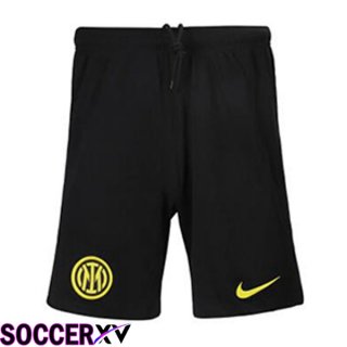 Inter Milan Soccer Shorts Home Black 2023/2024