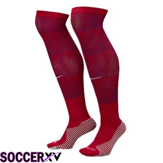 FC Barcelona Soccer Socks Home Red 2023/2024