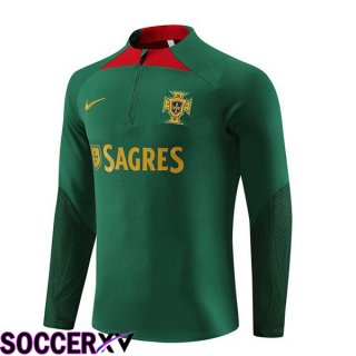 Portugal Training Sweatshirt Green 2023/2024