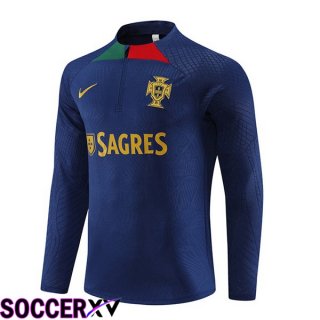 Portugal Training Sweatshirt Royal Bluee 2023/2024