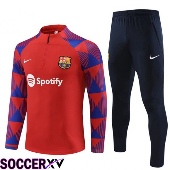 FC Barcelona Training Tracksuit Suit Red 2023/2024