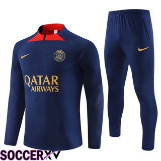 Paris PSG Training Tracksuit Suit Royal Bluee 2023/2024