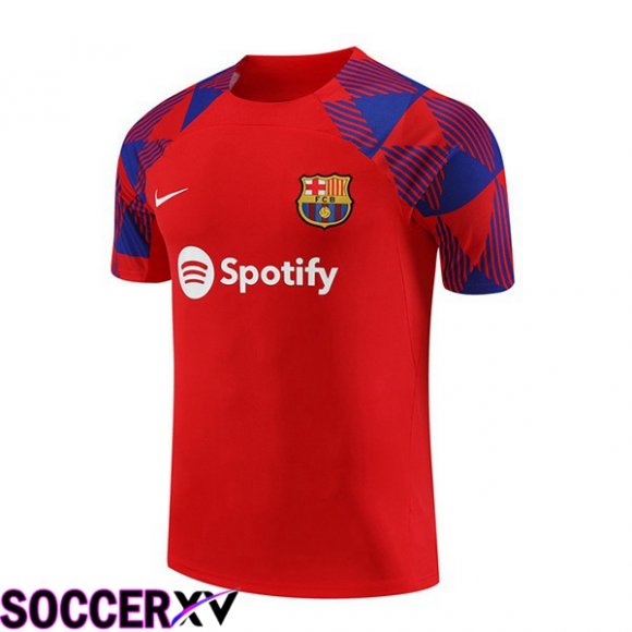 FC Barcelona Training T Shirt Red 2023/2024