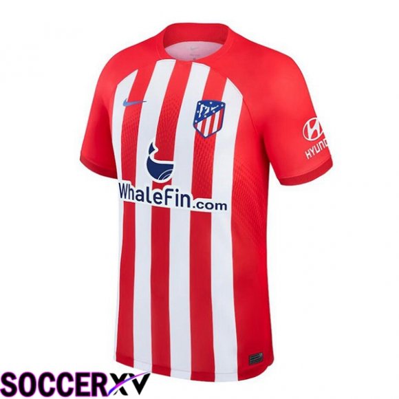 Atletico Madrid Soccer Jersey Home Red 2023/2024