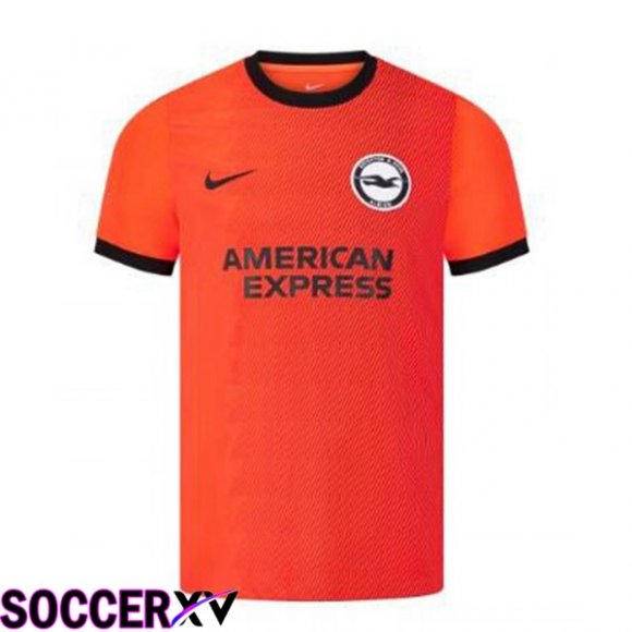 FC Brighton Soccer Jersey Third Orange 2023/2024