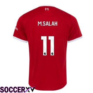 FC Liverpool (M.SALAH 11) Soccer Jersey Home Red 2023/2024