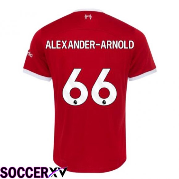 FC Liverpool (ALEXANDER-ARNOLD 66) Soccer Jersey Home Red 2023/2024