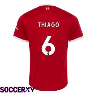 FC Liverpool (THIAGO 6) Soccer Jersey Home Red 2023/2024