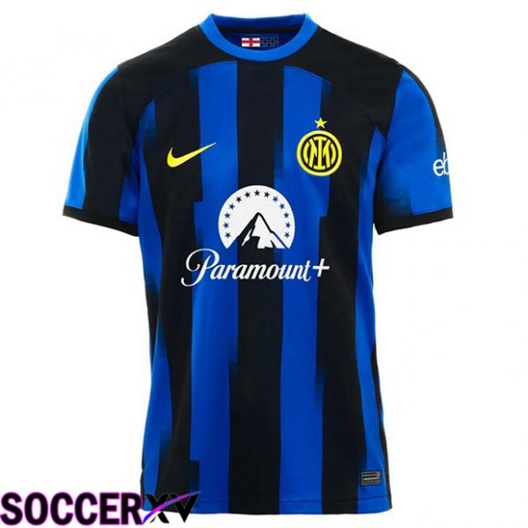 Inter Milan Soccer Jersey Home Blue 2023/2024