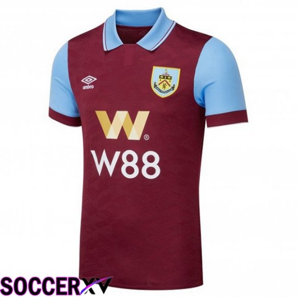 Burnley Soccer Jersey Home Red 2023/2024