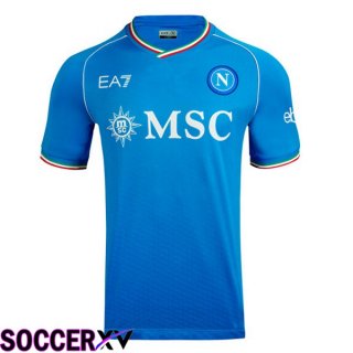 SSC Napoli Soccer Jersey Home Blue 2023/2024