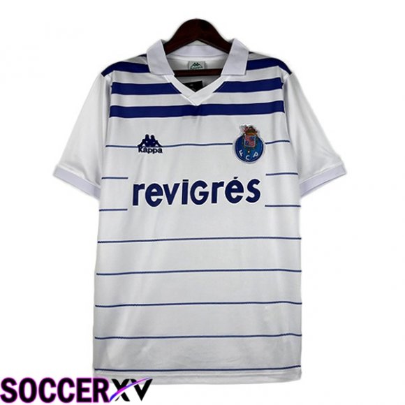 FC Porto Retro Soccer Jersey Home Blue White 1995-1996