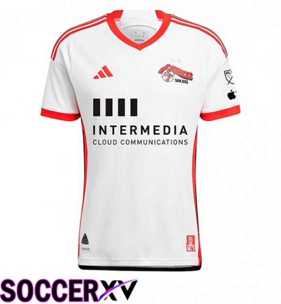 San Jose Earthquakes Away Soccer Jersey 2024/2025