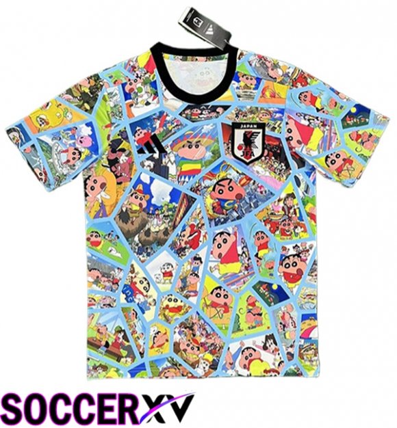 Japan Soccer Jersey Special Edition Crayon Shin-chan 2024/2025