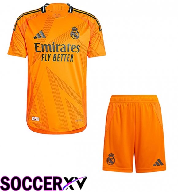 Real Madrid Kids Away Soccer Jersey 2024/2025