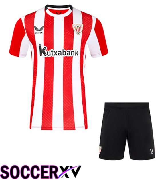 Athletic Bilbao Kids Home Soccer Jersey 2024/2025