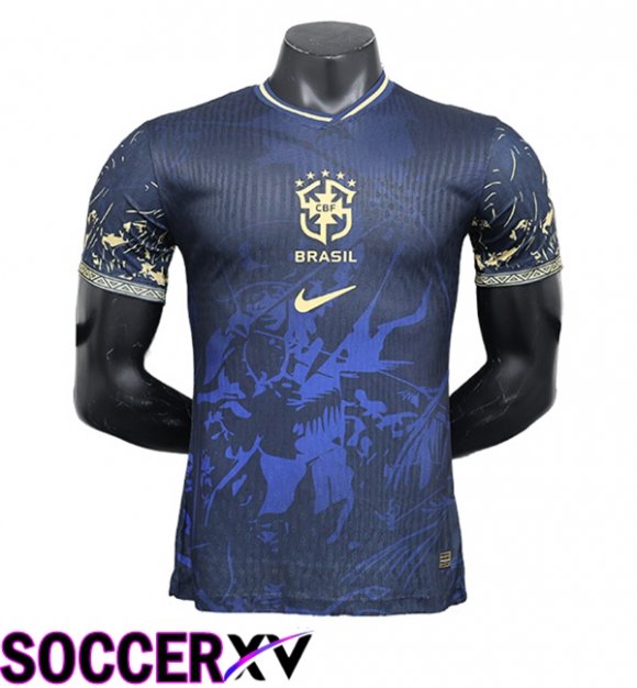 Brazil Soccer Jersey Special Edition Ocean Blue 2024/2025