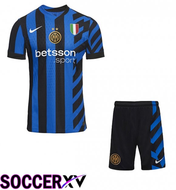 Inter Milan Kids Home Soccer Jersey 2024/2025