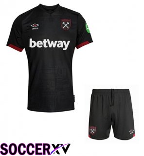 West Ham Kids Away Soccer Jersey 2024/2025