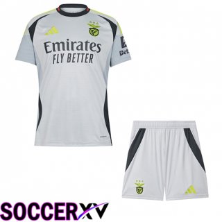 Benfica Kids Third New Soccer Jersey 2024/2025