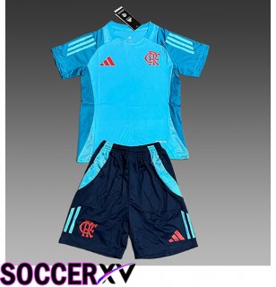 Flamengo Kids kit Training T Shirt Blue 2025/2026