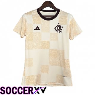 Flamengo Women Soccer Jersey Special Edition Beige 2024/2025