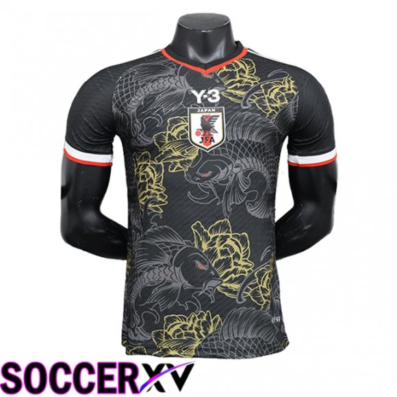 Japan Soccer Jersey Special Edition Black 2024/2025 -05