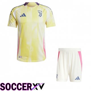 Juventus Kids Away New Soccer Jersey 2024/2025