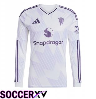Manchester United Away Soccer Jersey Long sleeve 2025/2026