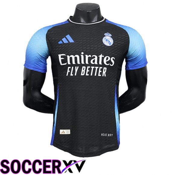 Real Madrid Soccer Jersey Special Edition Black/Blue 2024/2025