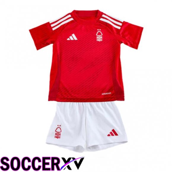 Nottingham Forest Kids Home Soccer Jersey Red 2024/2025