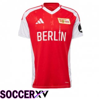 FC Union Berlin Home Soccer Jersey Red 2024/2025