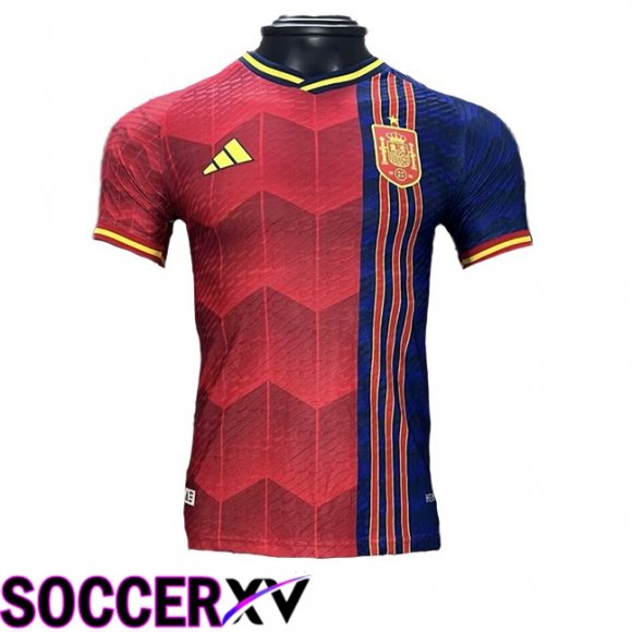 Spain Soccer Jersey Special Edition Red 2024/2025