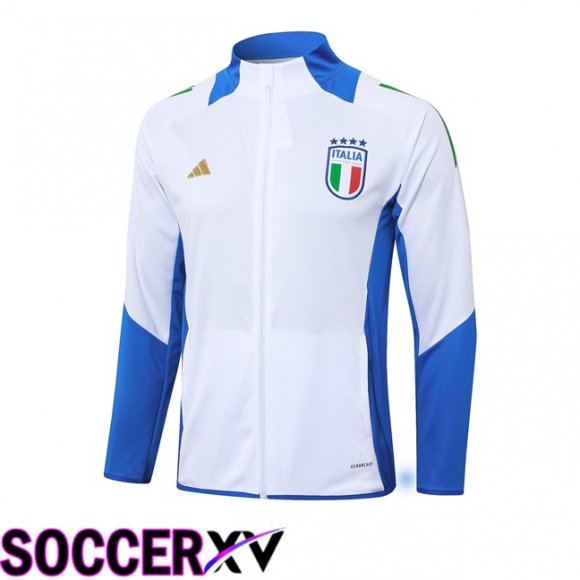 Italy Training Jacket White 2024/2025