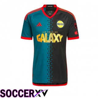 LA Galaxy Third Soccer Jersey Green Black 2024/2025