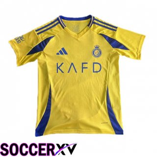 Al-Nassr FC Home Soccer Jersey Yellow 2024/2025