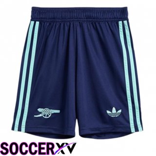 Arsenal Third Soccer Shorts Blue Royal 2024/2025