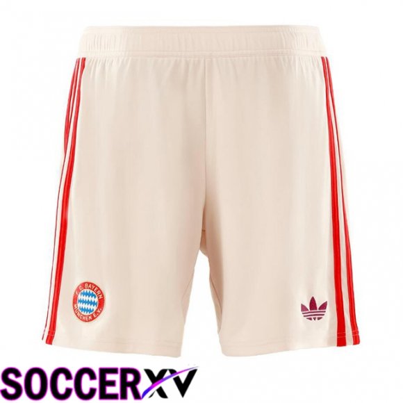 Bayern Munich Third Soccer Shorts Yellow 2024/2025